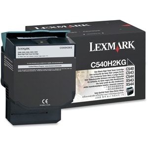 Lexmark C540H2KG Laserdruck Tonerkartusche - Schwarz - Original - 1 Each - Laserdruck - 2500 Seiten - 1er Pack