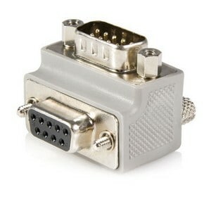 StarTech.com Serial adapter cable - Type 2 - right angle DB9 (m) -DB9 (f) - Serial ATA - Add space for your DB9 serial por