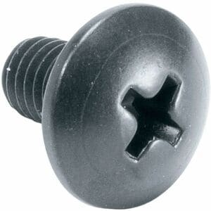 Middle Atlantic 10-32 Rack Screws - Truss-Head - 0.38in Length - 500 Count - Rack Screw - 0.38" - Truss, Round - Philips -