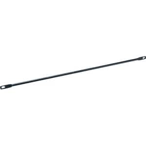 Middle Atlantic Round Lace Bar - 10 Piece - Cable Strap - Black Powder Coat - 10 Pack - 2U Rack Height - 19" Panel Width
