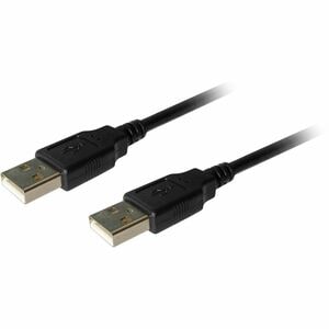 Comprehensive Standard Series USB 2.0 A to A Cable 10ft - 10 ft USB Data Transfer Cable for Printer, Scanner, Keyboard, PC