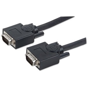 Manhattan CABLE MONITOR SVGA 8MM HD15M-M 7.5M - Cable for Dispositivo de audio/vídeo, Monitor, Computadora de escritorio, 