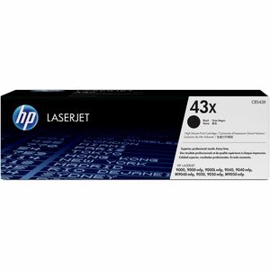 HP 43X (C8543X) Original Laser Cartucho de toner - Embalagem Individual - Preto - 1 Cada - Laser - 1 Pack
