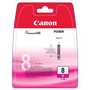 Canon CLI-8M Original Jato de tinta Tinteiro - Magenta - 1 Pack - Jato de tinta - 1 Pack