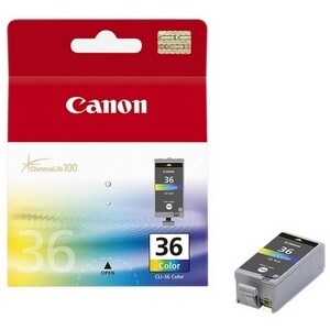 Canon CLI-36 Original Jato de tinta Tinteiro - Cor Pack - Jato de tinta