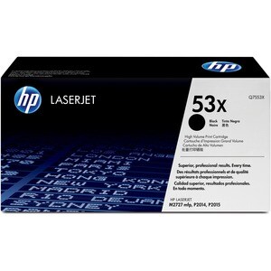 HP 53X Original Alto Yield Laser Cartucho de toner - Preto - 1 Cada - Laser - Alto Yield - 1 Cada