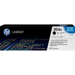 HP 304A (CC530A) Original Padrão Yield Laser Cartucho de toner - Embalagem Individual - Preto - 1 Cada - Laser - Padrão Yi