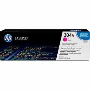 HP 304A (CC533A) Original Laser Cartucho de toner - Embalagem Individual - Magenta - 1 Cada - Laser - 1 Pack