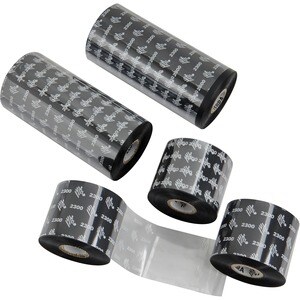 Zebra Z-Perform 1000T. Comprimento da fita: 450 m, Largura da fita: 11 cm, Cor do produto: Preto