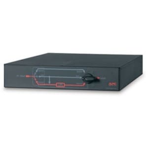 APC by Schneider Electric SBP5000RMI2U Comutador de derivação - 8 x IEC 320-C13, 2 x IEC 320-C19 - 7,68 kW - 32 A, 32 A, 32 A