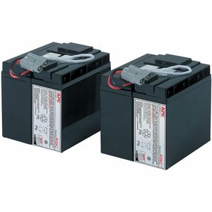 APC by Schneider Electric RBC55 Unidade da bateria - 17000 mAh - 12 V DC - Chumbo-ácido - Regulado por válvula - Substituí