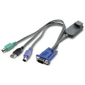 APC by Schneider Electric AP5635 35.56 cm Cabo KVM - Segunda extremidade: 1 x 15-pin HD-15 - Male, 1 x USB 2.0 Type A - Ma