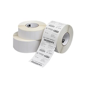 Zebra Z-Select 2000D Multipurpose Label - 25 mm Width x 76 mm Length - Permanent Adhesive - Rectangle - Direct Thermal - B