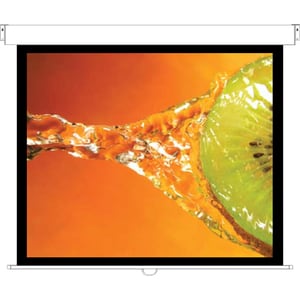 Optoma Panoview DS-3100PMG+ 254 cm (100 Zoll) Manuell Projektionsleinwand - Frontprojektion - 4:3 - Mattweiß - 1 Gain - Wa