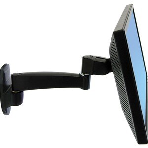 Ergotron 45-233-200 Mounting Arm for Flat Panel Display - Black - 61 cm (24") Screen Support - 11.34 kg Load Capacity - 75