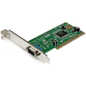 StarTech.com 1 Port PCI RS232 Serial Adapter Card - PCI1S550 - Serial adapter - PCI - RS-232 - V.24 - PCI - 1 x Number of 