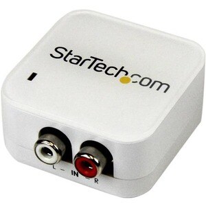 StarTech.com Stereo RCA to SPDIF Digital Coaxial and Toslink Optical Audio Converter - 2 x RCA Audio Female - 1 x Toslink 