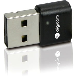 Digicom 8E4443 IEEE 802.11n Wi-Fi Adapter - USB - 150 Mbit/s - 2.40 GHz ISM