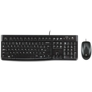 DESKTOP MK120 WIRED BLACK SPRITZWASSERSCHUTZ
