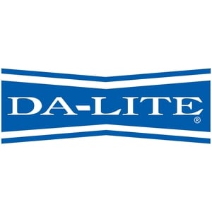 Da-Lite Professional Electrol 200" Electric Projection Screen - Front Projection - 4:3 - Matte White - 120" x 160" - Reces