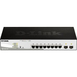Switch smart managed D-LINK DGS-1210-10P 8 porte Gibabit + 2 porte Gigabit/SFP