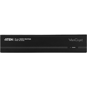 ATEN VanCryst VS138A Video Splitter-TAA Compliant - 2048 x 1536 - QXGA - 1 x 88 x VGA Out