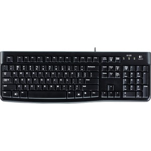 KEYBOARD K120 GERMAN LAYOUT USB BLACK SILENT