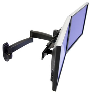 Ergotron 45-231-200 Mounting Arm for Flat Panel Display - Black - 61 cm to 61 cm (24") Screen Support - 5.90 kg Load Capacity