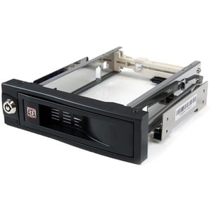 StarTech.com 5.25in Trayless Hot Swap Mobile Rack for 3.5in Hard Drive - Internal SATA Backplane Enclosure - 1 x HDD Suppo