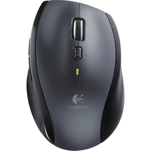 Logitech M705 Mouse - Radio Frequency - USB - Laser - 3 Button(s) - Silver - Wireless - Scroll Wheel - Right-handed - 2