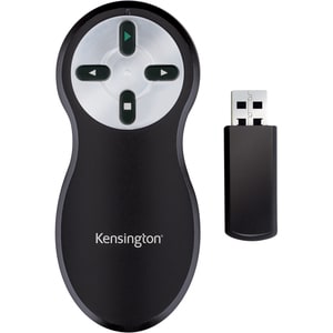 Kensington Presenter Wireless Non Laser. Wireless receiver interface: USB, Wireless technology: RF, Receiver type: Standar