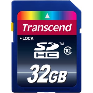 SDHC Transcend TS32GSDHC10 - 32 GB - Class 10 - Class 10 - 1 Scheda