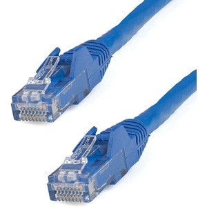 StarTech 100ft CAT6 Ethernet Cable - Blue Snagless Gigabit - 100W PoE UTP 250Mhz Category 6 Patch Cord UL Certified Wiring