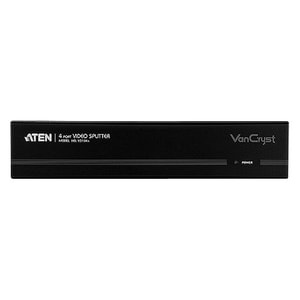 ATEN VanCryst VS134A VGA Splitter-TAA Compliant - 2048 x 1536 - QXGA - 1 x 44 x VGA Out