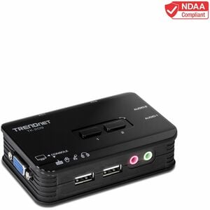 2-Port USB KVM Switch Kit w/ Audio