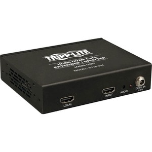 Tripp Lite HDMI Over Cat5 / Cat6 Extender Splitter 4-Port Transmitter TAA - 1 Input Device - 5 Output Device - 200 ft Rang