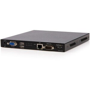 StarTech.com 4 Port USB VGA IP KVM Switch with Virtual Media - 4 Computer(s) - SVGA - 1920 x 1440 - 1 x Network (RJ-45) - 
