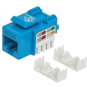 JACK RJ45 CAT5E KEYSTONE DE IMPACTO AZUL - Azul