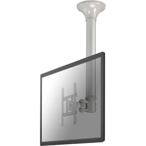 Neomounts Neomounts Pro FPMA-C200 Ceiling Mount for Flat Panel Display - Silver - Height Adjustable - 25.4 cm to 101.6 cm 