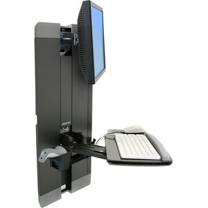 Ergotron StyleView Lift für Flachbildschirm, Tastatur, Maus - Schwarz - Bildschirmgröße: 61 cm (24 Zoll) - max. 14,97 kg T
