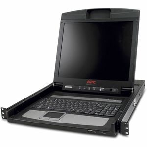 APC 17" Rack LCD Console - 17" - TouchPad - 100 V AC, 240 V AC Input Voltage - 1U High