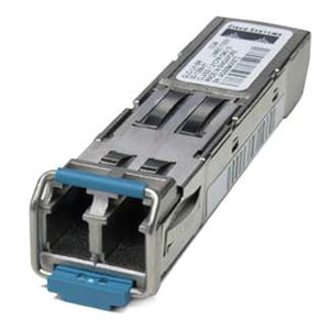 Cisco SFP (mini-GBIC) - 1 x LC Duplex 1000Base-LX/LH - For Data Networking - Optical Fiber - Single-mode - Gigabit Etherne