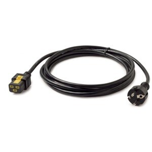 POWER CORD LOCKING C19 TO CEE/7 SCHUKO 3.0M