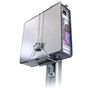Ergotron Universal CPU Holder. Type: Desk-mounted CPU holder, Maximum weight capacity: 22.7 kg, Product colour: Grey. Dept