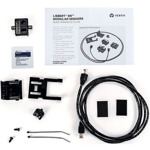 Vertiv Liebert SN-TH Modular Sensor | Temperature Humidity Rack Monitoring - Compact | Auto-discoverable | 2 Probes| Inclu
