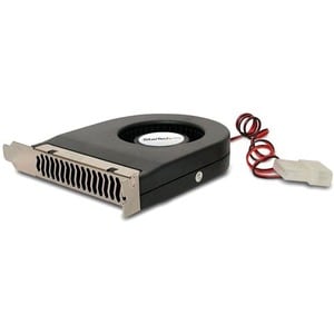 StarTech.com Expansion Slot Rear Exhaust Cooling Fan with LP4 Connector - PC Case Exhaust Fan/Video Card Cooler Fan - Syst