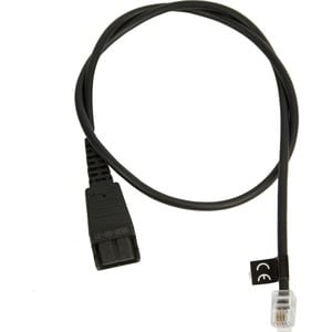 JABRA NEDRE HEADSETSLADD RAK 0.5M QD/4PIN