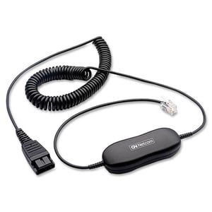 JABRA GN1200 SMARTCORD NEDRE HEADSETSLADD SPIRAL 2M QD/4PIN