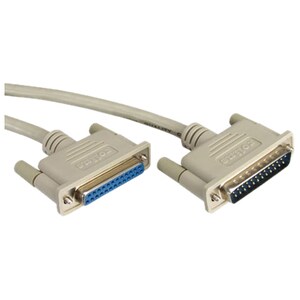 Roline 11.01.3690 9 m Datentransferkabel - Cable for Drucker - Abschirmung - Golden Beschichteter Kontakt - Grau