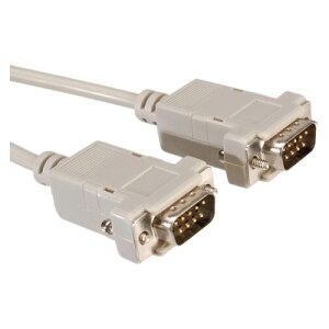 Roline 11.01.6018 1,80 m Datentransferkabel für Drucker - Zweiter Anschluss: 1 x 9-pin DB-9 RS-232 Serial - Abschirmung - 